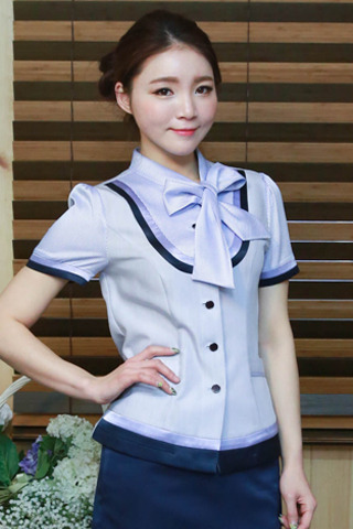 LC-6287 예쁜유니폼/여성유니폼/근무복/여자사무복