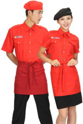 적색 BAR 반팔셔츠(공용) YU20-5RR